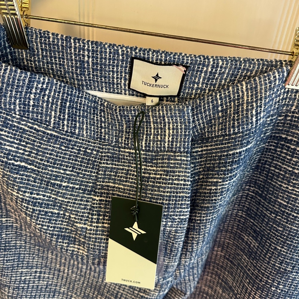 Tuckernuck Blue and White Dorset Tweed Pants